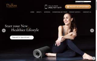 Dalton Chiropractic Health Center LLC website