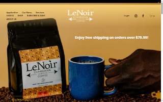 LD Coffee Roasters website