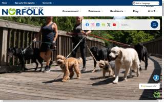 Norfolk Tree Care website