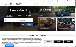 Paul Spady Motors INC. website