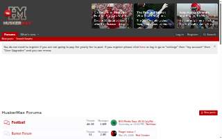 Husker Bar website