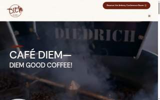 Cafe Diem website