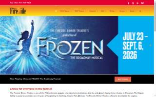 The Fireside Banquet Room website