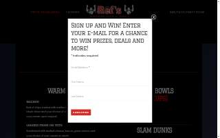 Ref's Sports Bar & Grill website