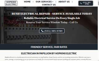 Hopkins Electric LLC website