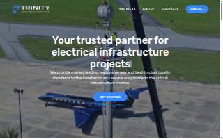 Trinity Electrical Services website