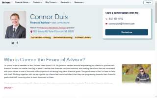 Connor Duis - Thrivent website