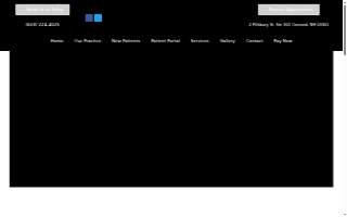 Concord Family Dentistry website