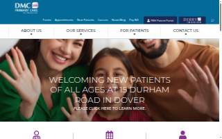 DMC Primary Care website