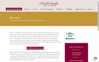 Silver Fountain Inn & Tea Parlor website