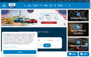 Dover Honda website