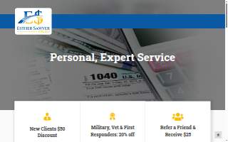 Esther Sawyer CPA LLC website