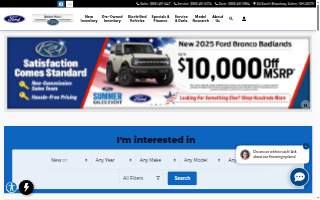 Salem Ford website