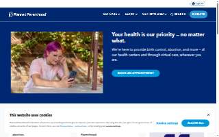 Planned Parenthood - Keene Health Center website