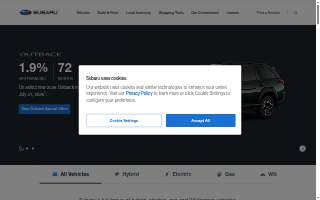 Subaru of Keene website