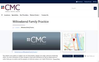 Willowbend Family Practice website