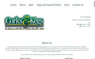 Corks Wine Bar at Bedford Village Inn website