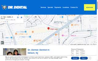 Dr. Dental: Dentistry & Braces of Edison website