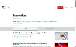 Innovation Dental website