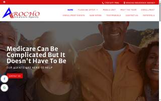 Arocho Insurance Agency website