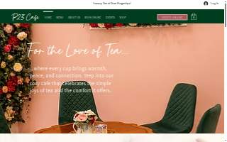 P23 Tea & Boba website