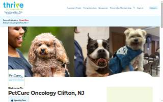 PetCure Oncology at Veterinary Radiosurgery and Imaging Center website