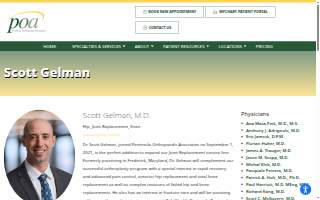 Gelman Dental Associates website