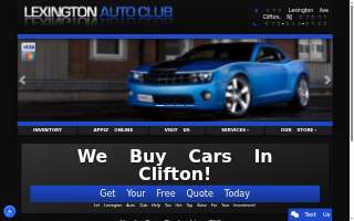 Lexington Auto Club website