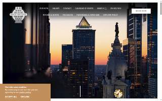Penn's View Hotel website