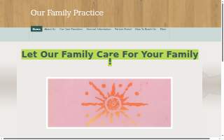 Our Family Practice website