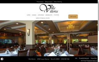 Villa Vittoria website