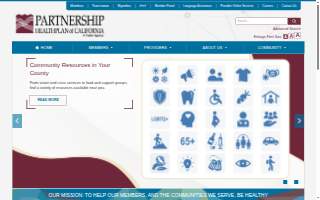 Partnership Health Center Brick website