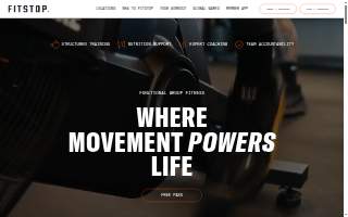 Fitstop Cherry Hill website