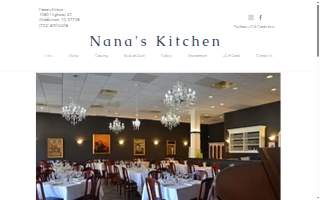 Nana's Kitchen website
