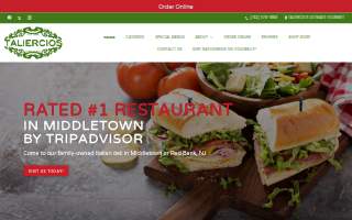 Taliercio's Ultimate Gourmet website