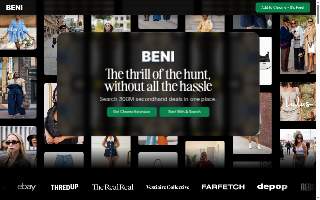 Beni Coffee website