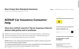 NJPAIP INSURANCE website