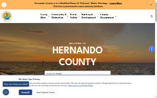 Hernando Pest Control website