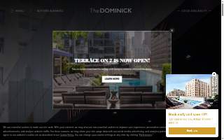 Dominick's Pizza website