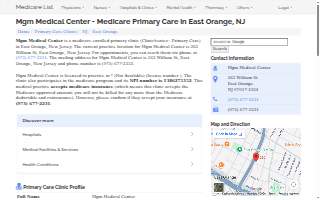 MGM MEDICAL CENTER website