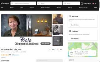 Chiropractic Wellness Center website