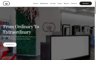 Gatsby Salon website