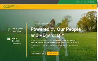 Prolawn Landscape Management LLC website