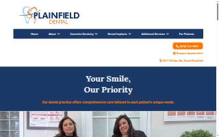 S Plainfeild Family Dental website