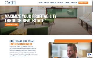Carr Real Estate website