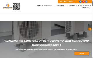 Enchanted Hills Mechanical website