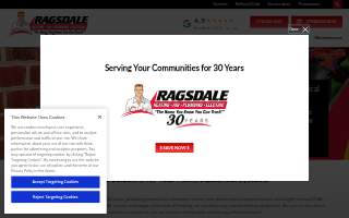 Ragsdale Law Firm website