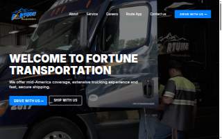 Fortune Transportation website