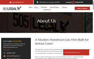505 Legal website