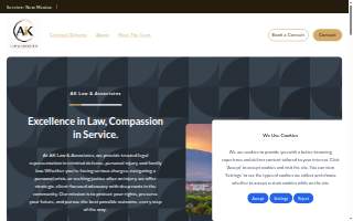 AK Law & Associates, LLC website